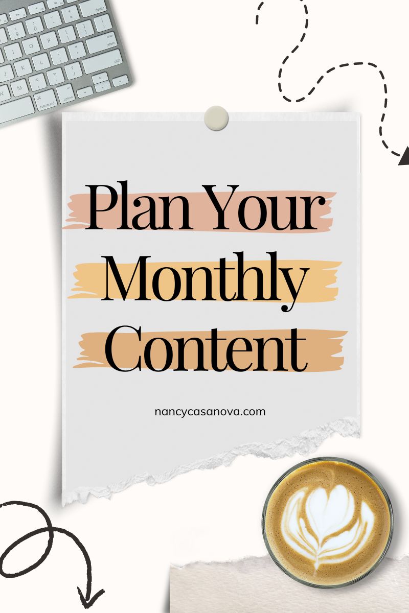 Learn how to plan content for the month with this step-by-step article that simplifies the process, making it achievable and stress-free.
